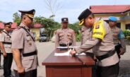 Kapolres Murung Raya Pimpin Sertijab Wakapolres Dan Sejumlah Perwira